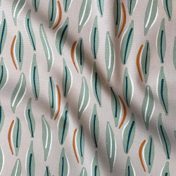 Printed Half Panama COJIO Natural / Sage